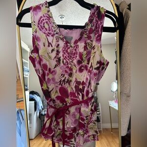 Ann Taylor Floral Blouse - Perfect Summer Top